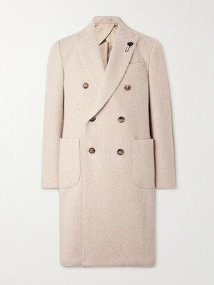 Double-Breasted Wool-Blend Coat-BM