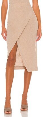 Cashmere Midi Skirt