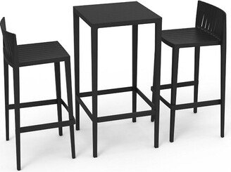 Spritz Outdoor Bar Table and Stool Set