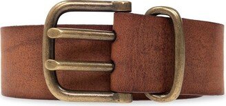 Burnished Finish Buckle Belt