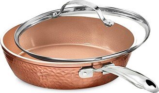 4-Quart Hammered 14 Pan With Lid