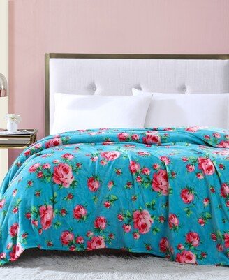 Bouquet Day Ultra Soft Plush Blanket, King