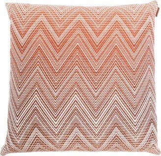 Zig-Zag Pattern Print Cushion