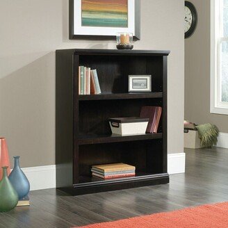 Snake River Décor 3 Shelf Bookcase Adjustable Shelves Estate Black - 52 x 63