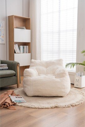 Soft Tufted Foam Bean Bag Chair