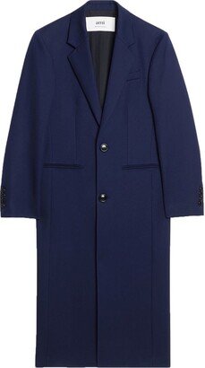 Single-Breasted Tailored Coat-AD