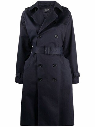 Greta cotton trench coat