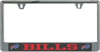 Stockdale Multi Buffalo Bills Carbon Bottom Only Metal Acrylic Cut License Plate Frame