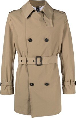 Kings belted trench coat
