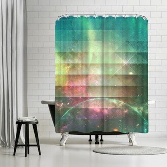 71 x 74 Shower Curtain, fyrywrd by Spires