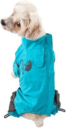 Quantum-Ice Full-Bodied Adjustable and 3M Reflective Dog Jacket - Small