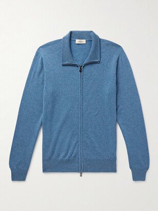 PIACENZA 1733 Slim-Fit Cashmere Zip-Up Cardigan