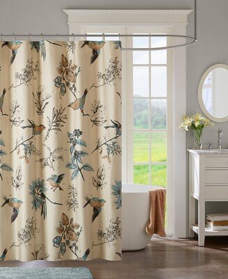 Quincy Cotton Shower Curtain, 72