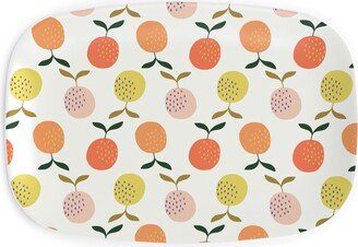 Serving Platters: Little Oranges - Multi Serving Platter, Orange