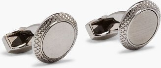 Gunmetal-tone cufflinks-AA