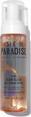 Isle of Paradise Glow Clear Self-Tanning Mousse Peach