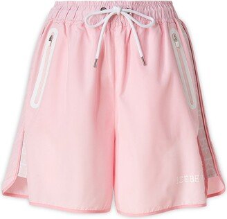 Logo Detailed Drawstring Shorts-AC