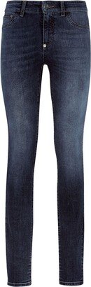 Stone-Washed Jeggings-AA