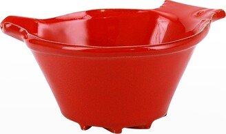 Lastra Holiday Figural Red Bird Dipping Bowl