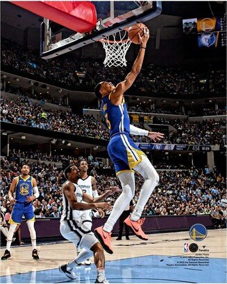 Fanatics Authentic Jordan Poole Golden State Warriors Unsigned 2022 Nba Playoffs Round Two Reverse Layup Versus Grizzlies Photograph