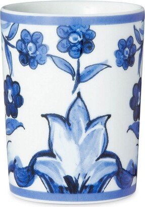 Blu Mediterraneo porcelain wine glass