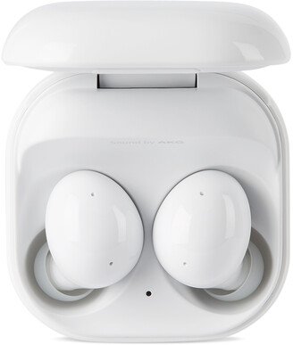 White Galaxy Buds2 Earphones