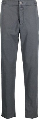 Tapered-Leg Chino Trousers-AE