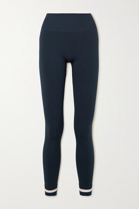 Form Seamless Striped Stretch 7/8 Leggings - Blue