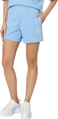 Classics Pin Tuck Shorts (Day Dream) Women's Shorts