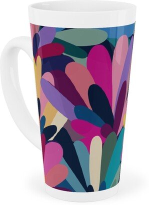 Mugs: It's A Petal Celebration - Multi Tall Latte Mug, 17Oz, Multicolor