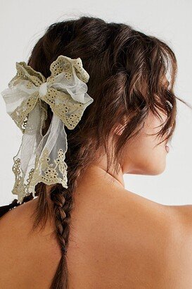 Fern Crochet Bow by Curried Myrrh at Free People