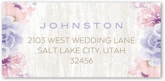 Address Labels: Radiant Foliage Address Label, Purple, Address Label, Matte