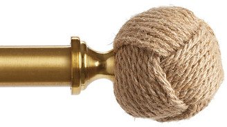 Set of 2 Rope Knot Drapery Finial