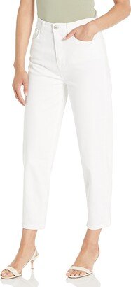 Women's Balloon Leg High Waisted Jeans in White The Jaunt