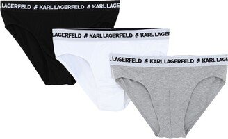 Logo Briefs Set (pack Of 3) Brief Grey