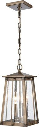 Artistic Home & Lighting Kirkdale 9In Wide 2-Light Outdoor Pendant