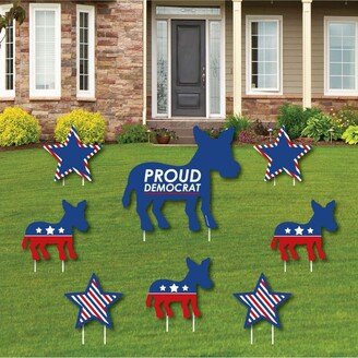 Big Dot Of Happiness Democrat Election Outdoor Democratic Political Election Party Yard Signs 8 Ct