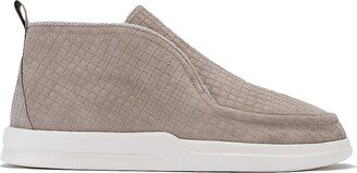 Lusso Cloud Cino Mid-Waffle Suede Slip-On Sneakers