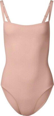 Nueskin Mila Women's Plus-Size Mesh-Lined Bodysuit Lingerie