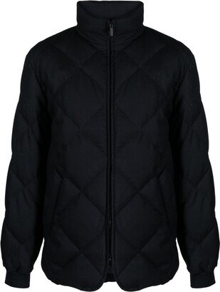 High-Neck Padded-Design Jacket