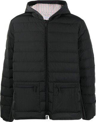 4-Bar stripe padded jacket