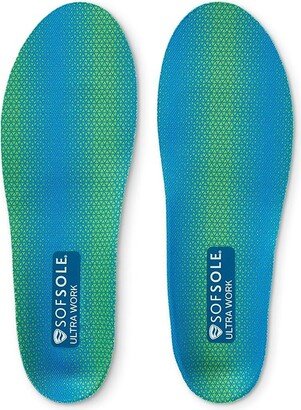 Ultra Work Insole (Green/Blue) Men's Insoles Accessories Shoes