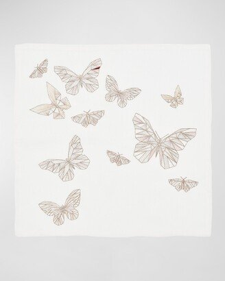 Baccarat x Kim Seybert Diamant Butterflies Napkins, Set of 4