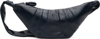 Navy Medium Croissant Bag