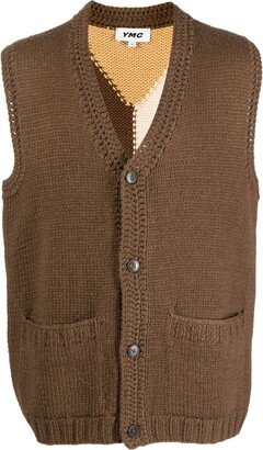 Appalachian sleeveless cardigan