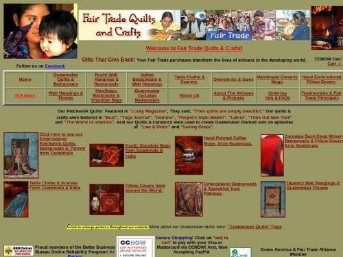 Fair Trade Quilts & Crafts Promo Codes & Coupons