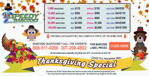 Speedy Barcodes Promo Codes & Coupons
