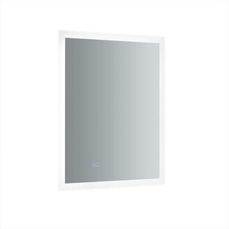 Luminosa 30 x 24 Framed Bathroom Mirror with Halo LED