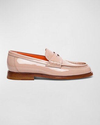 Airglow Patent Leather Penny Loafers