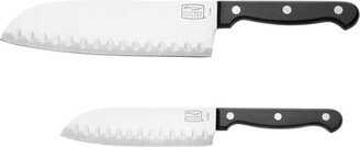 Essentials 2pc Santoku/Partoku Knife Set